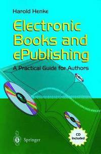 bokomslag Electronic Books and ePublishing