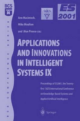 Applications and Innovations in Intelligent Systems IX 1