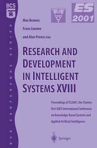 bokomslag Research and Development in Intelligent Systems XVIII