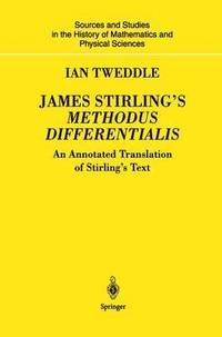 bokomslag James Stirlings Methodus Differentialis