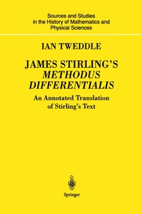 bokomslag James Stirling's Methodus Differentialis