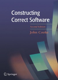 bokomslag Constructing Correct Software