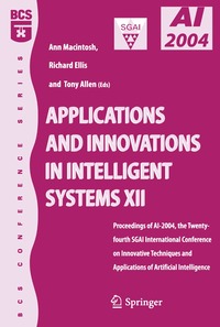 bokomslag Applications and Innovations in Intelligent Systems XII