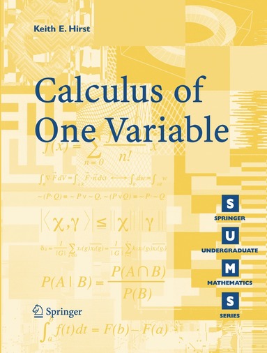 bokomslag Calculus of One Variable