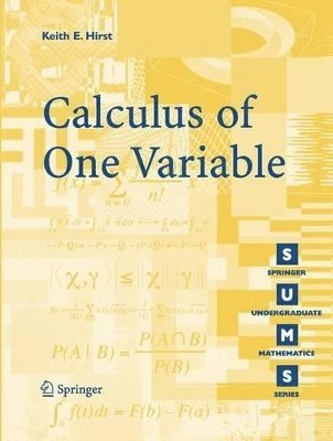 Calculus of One Variable 1