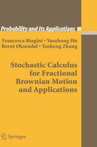 bokomslag Stochastic Calculus for Fractional Brownian Motion and Applications