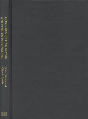 Nick Hanley, Clive L. Spash - Cost–Benefit Analysis and the Environment, Inbunden