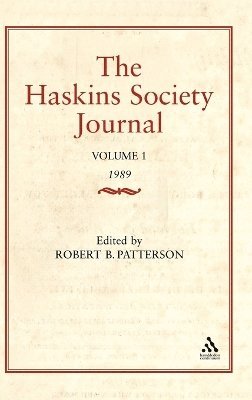 Robert Patterson, Robert Patterson - Haskins Society Journal Studies in Medieval History, Inbunden