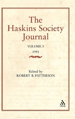 Robert Patterson, Robert Patterson - Haskins Society Journal Studies in Medieval History, Inbunden