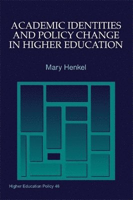 bokomslag Academic Identities and Policy Change in Higher Education