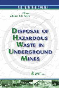 bokomslag Disposal of Hazardous Waste in Underground Mines