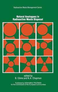 bokomslag Natural Analogues in Radioactive Waste Disposal