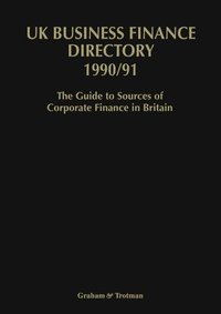 bokomslag UK Business Finance Directory 1990/91