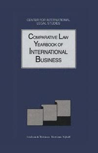 bokomslag Comparative Law Yearbook of International Business, 1990