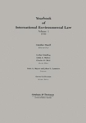 Günther Handl, Gunther Handl, Handi - Yearbook of International Environmental Law, Inbunden