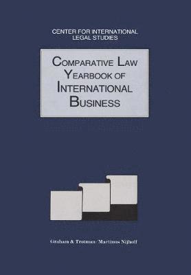 bokomslag Comparative Law Yearbook of International Business, 1991