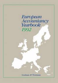 bokomslag European Accountancy Yearbook 1992/93