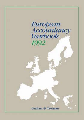 bokomslag European Accountancy Yearbook 1992/93