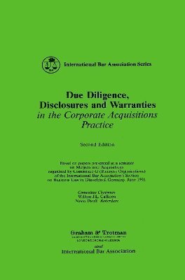 bokomslag Due Diligence, Disclosures and Warranties