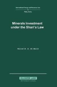 bokomslag Minerals Investment under the Shari'A Law