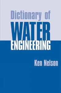 bokomslag Dictionary of Water Engineering