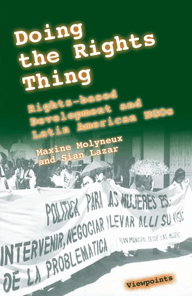 Maxine Molyneux - Doing the Rights Thing, Häftad