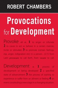 bokomslag Provocations for Development