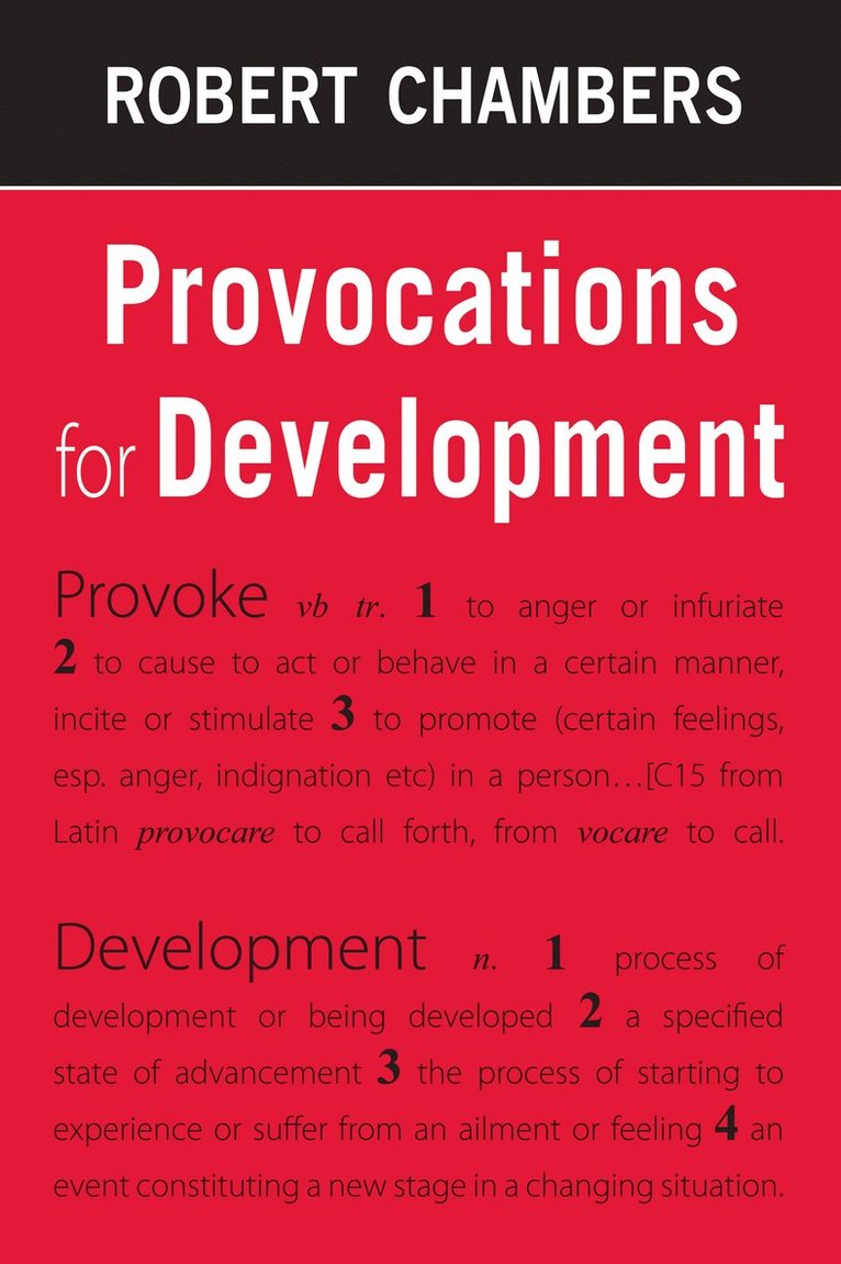 Provocations for Development 1