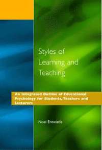 bokomslag Styles of Learning and Teaching