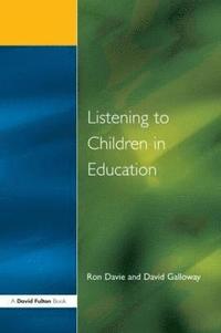 bokomslag Listening to Children in Education
