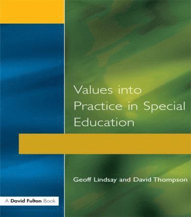 bokomslag Values into Practice in Special Education