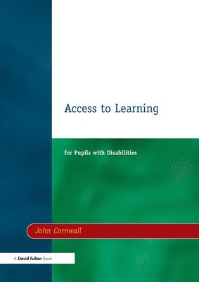 bokomslag Access to Learning for Pupils with Disabilities