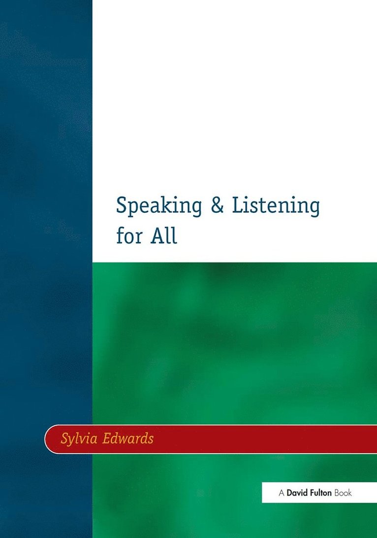 Sylvia Edwards - Speaking & Listening for All, Häftad