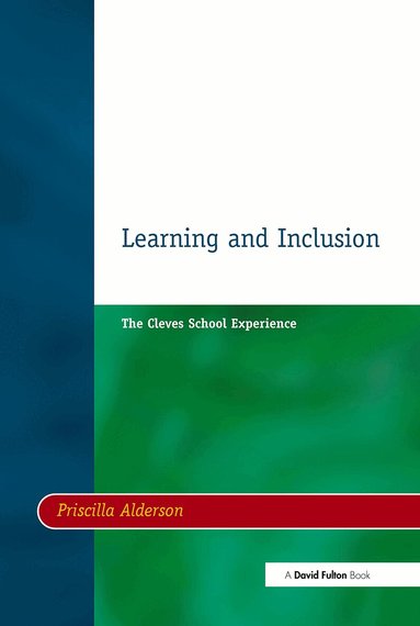 Priscilla Alderson - Learning & Inclusion, Häftad