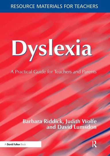 Barbara Riddick, Judith Wolfe, David Lumsdon - Dyslexia, Häftad