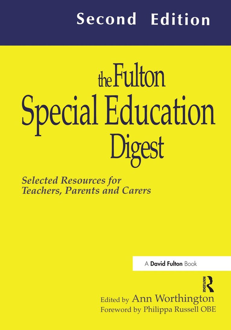 Ann Worthington - Fulton Special Education Digest, Häftad