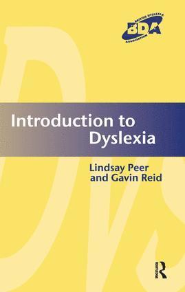 bokomslag Introduction to Dyslexia