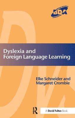 bokomslag Dyslexia and Modern Foreign Languages