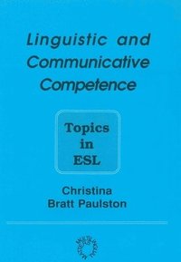 bokomslag Linguistic and Communicative Competence