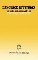 bokomslag Language Attitudes in Sub-Saharan Africa