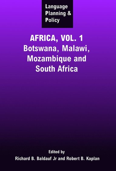 bokomslag Language Planning and Policy in Africa, Vol 1