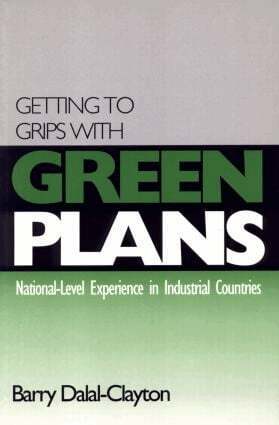 Barry Dalal Clayton - Getting to Grips with Green Plans, Häftad