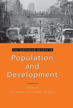 Paul Demeny, Geoffrey McNicoll - Earthscan Reader in Population and Development, Inbunden
