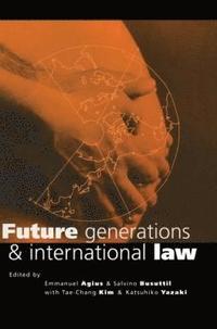 bokomslag Future Generations and International Law