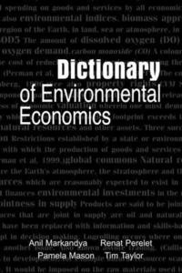 bokomslag Dictionary of Environmental Economics