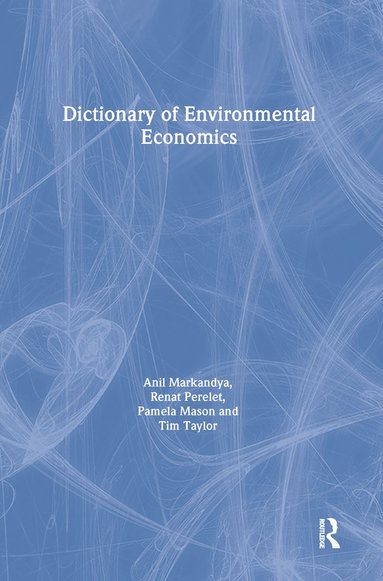 bokomslag Dictionary of Environmental Economics