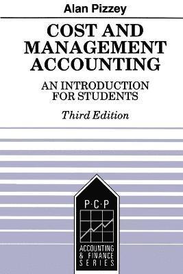 bokomslag Cost and Management Accounting