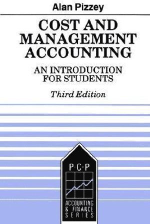 Cost and Management Accounting