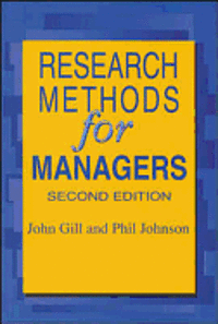 John Gill, Phil Johnson - Research Methods for Managers, Häftad