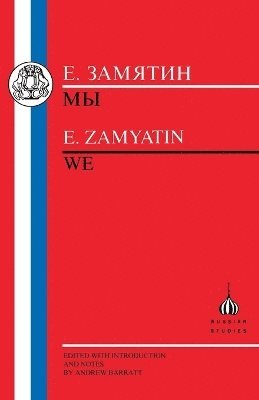 Yevgeny Zamyatin, Zamyatin, Andrew Barratt - We, Häftad